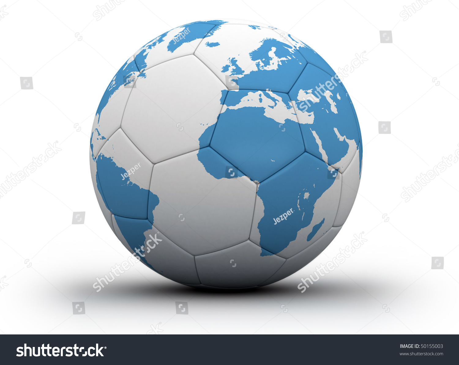 世界杯足球赛--世界地图printet足球-运动\/娱乐活