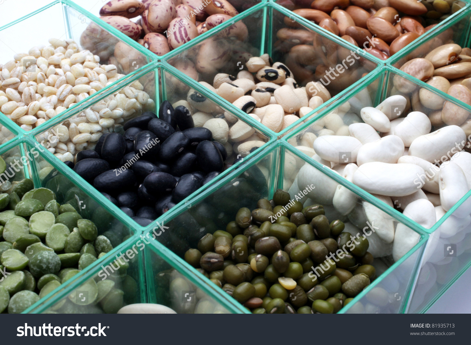 各种豆类和谷物靠近-食品及饮料,交通运输-海洛创意()