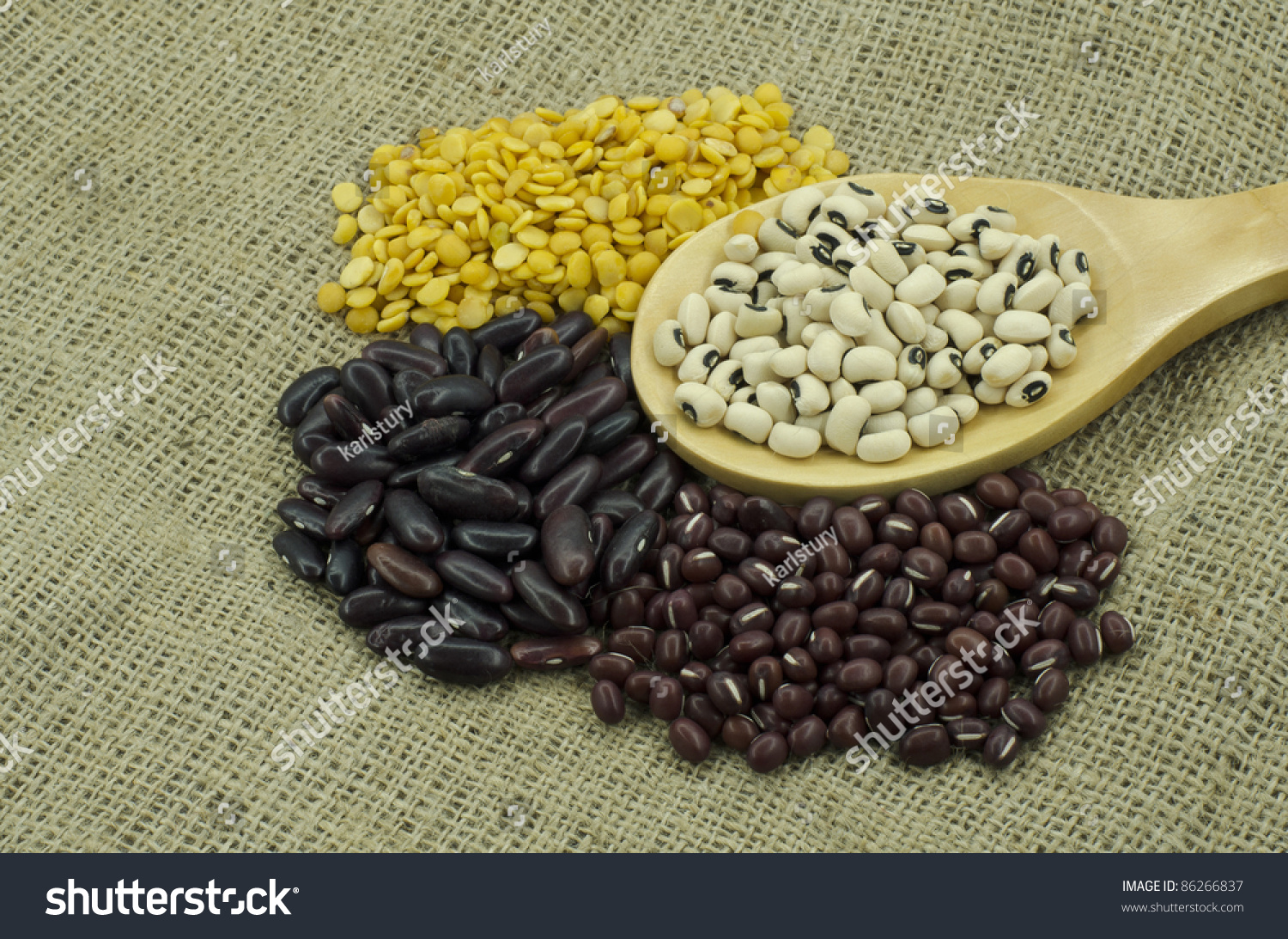 各种排序干豆类以不同的颜色对健康有益.-其它,物体